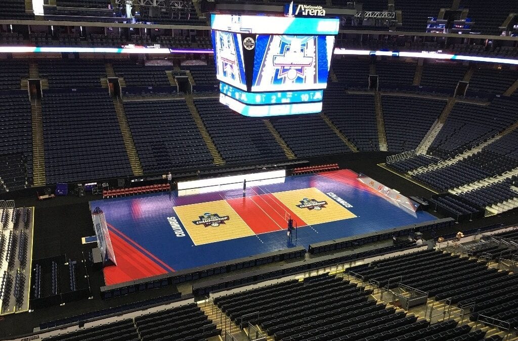 Sport Court® is the Official Court Supplier for 2016 NCAA® Division I Women’s Volleyball Championship