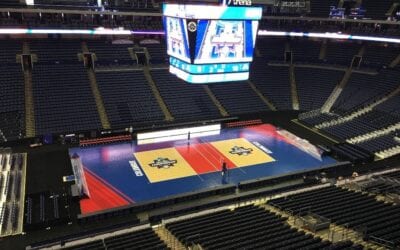 Sport Court® is the Official Court Supplier for 2016 NCAA® Division I Women’s Volleyball Championship