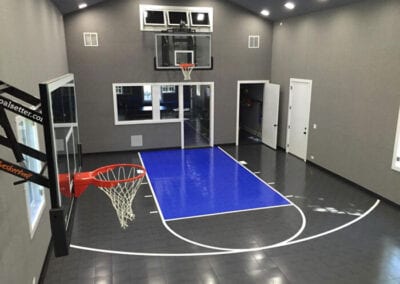 in home basketball court