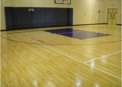 how to pait basketball court lines