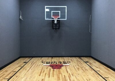 indoor basketbal court