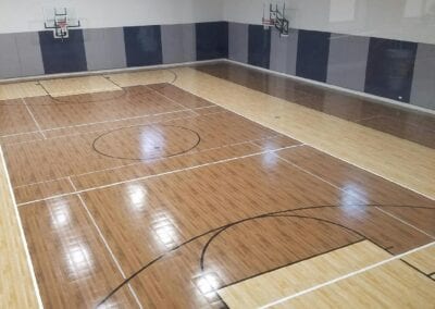 material for indoor basketball court