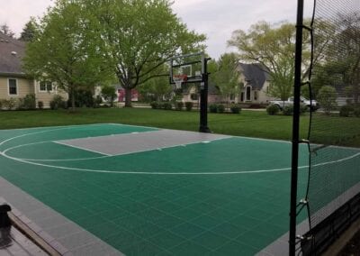 residential outdoor court