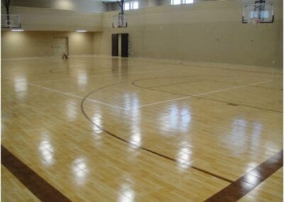 Indoor Basketball Court and Gym Floor