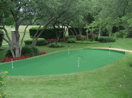 putting green system