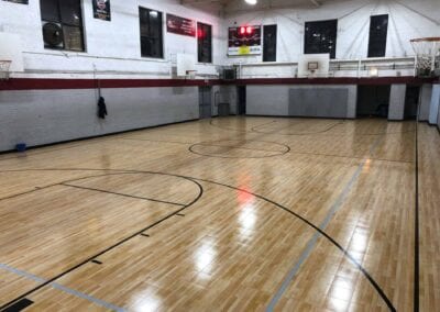build a basketball court floor