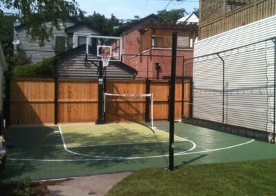 backyard multi sport court