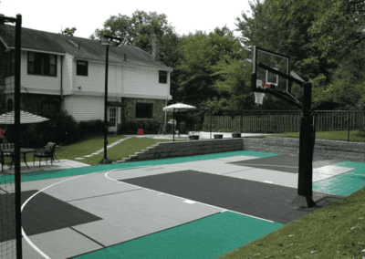 backyard court