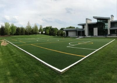 backyard soccer field