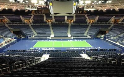 Notre Dame Volleyball Court