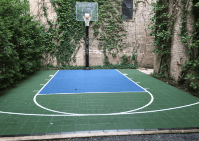 custom Backyard Basketball Court