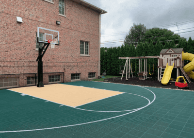 Backyard Basketball Court illinois