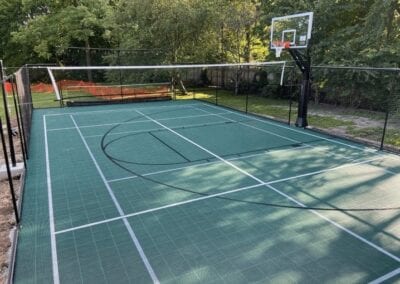 Pickleball and Basketball Sport Court