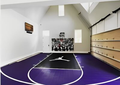 indoor basketball flooring for garage