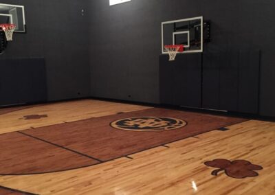 indoor basketball flooring installer