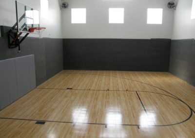wall padding for basketball court