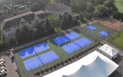 Brand New Pickleball and Basketball Courts at Hilton Chicago Oakbrook Hills Resort