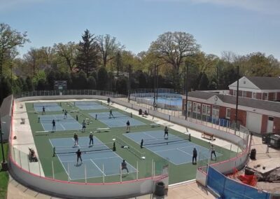 pickleball courts in ice rink
