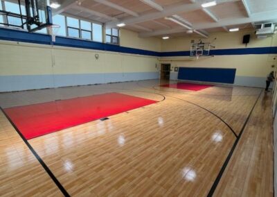 elementary school basketball court