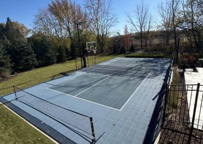 residential outdoor court