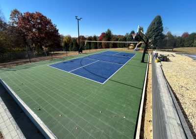 residential outdoor court