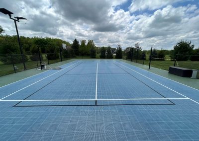 residential outdoor court