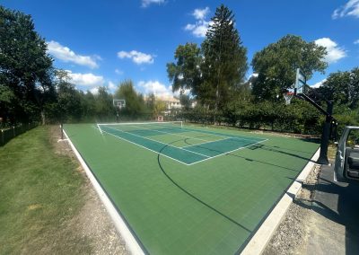 residential outdoor court
