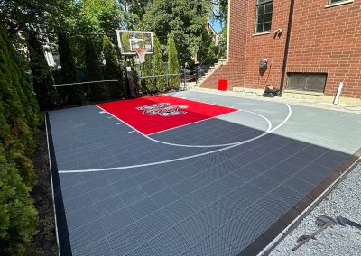 residential outdoor court