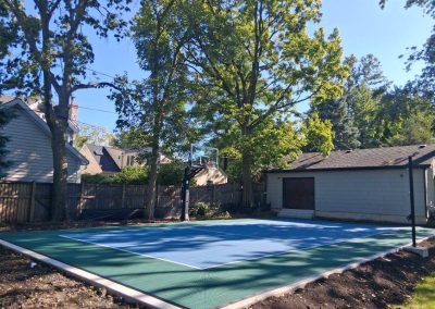 residential outdoor court